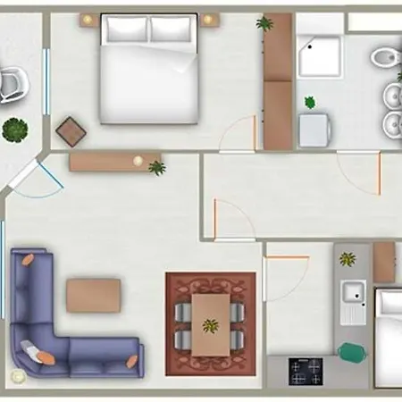 Apartmán Kurpark_residenz App_ 133 Cuxhaven